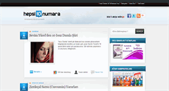Desktop Screenshot of hepsi10numara.com